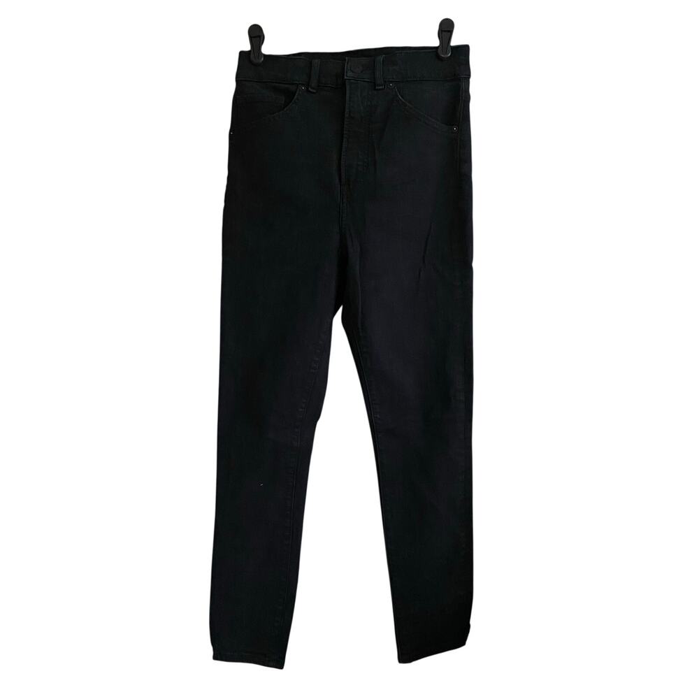 Express Skinny Super High Rise Jeans Black Size 2 Short